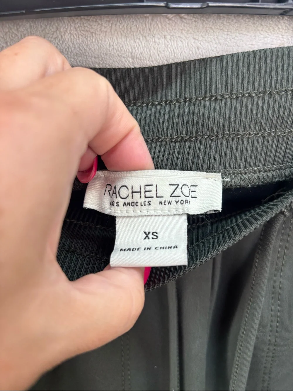 Rachel Zoe Olive Drawstring Jogger Pants